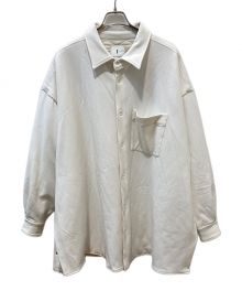 I（アイ）の古着「QUILTED OVER SHIRT」｜ホワイト