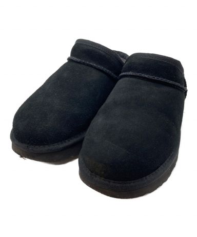 中古・古着通販】UGG (アグ) クラシックスエードスリッパ ブラック サイズ:24｜ブランド・古着通販 トレファク公式【TREFAC  FASHION】スマホサイト