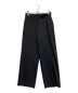 BEAUTY&YOUTH（ビューティーアンドユース）の古着「Brushed lining elastic back straight pants」｜ブラック