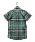 BURBERRY CHILDREN (バーバリー チルドレン) ノヴァチェックシャツ グリーン×グレー サイズ:164cm：3980円