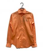 POLO RALPH LAURENポロ・ラルフローレン）の古着「ワイドカラーシャツ」｜オレンジ