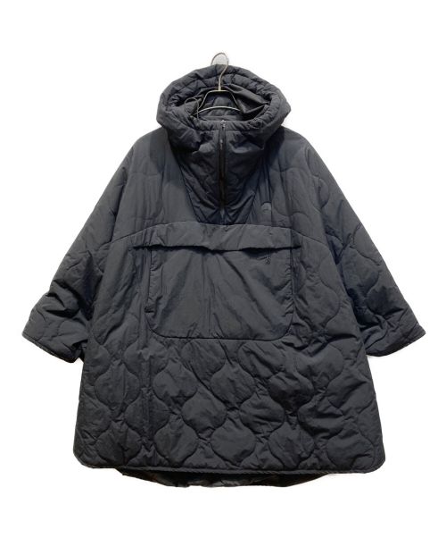 LANTERN JAPAN（ランタン ジャパン）LANTERN JAPAN (ランタン ジャパン) HEATING PONCHO ブラック サイズ:Fの古着・服飾アイテム