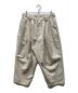 TIGHTBOOTH PRODUCTION（タイトブースプロダクション）の古着「CANAPA CROPPED PANTS」｜ベージュ