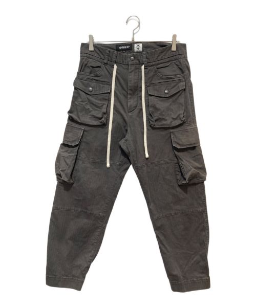 AVIREX（アヴィレックス）AVIREX (アヴィレックス) EXPANSION (エクスパンション) STRETCH BUSH CARGO PANTS チャコールグレー サイズ:Mの古着・服飾アイテム