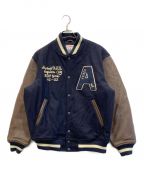 AVIREXアヴィレックス）の古着「STADIUM JACKET NYC」｜ネイビー