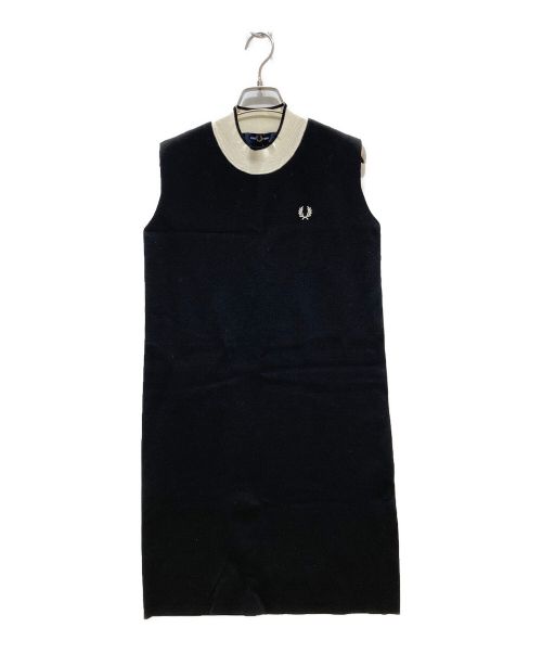 FRED PERRY（フレッドペリー）FRED PERRY (フレッドペリー) ノースリーブワンピース ブラック サイズ:36 未使用品の古着・服飾アイテム