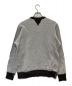 BARNS (バーンズ) 両Vガゼット CREW NECK SWEAT グレー サイズ:L：5000円