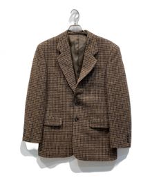 Harris Tweed（ハリスツイード）の古着「3Bウールジャケット」｜ブラウン