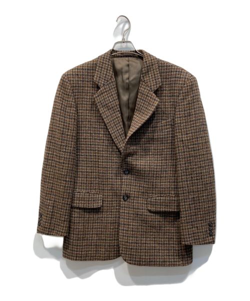 Harris Tweed（ハリスツイード）Harris Tweed (ハリスツイード) 3Bウールジャケット ブラウン サイズ:表記なしの古着・服飾アイテム