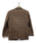 Harris Tweed (ハリスツイード) 3Bウールジャケット ブラウン サイズ:表記なし：8000円