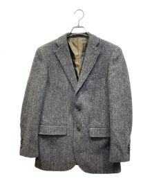 Harris Tweed（ハリスツイード）の古着「ヘリンボーンジャケット」｜グレー