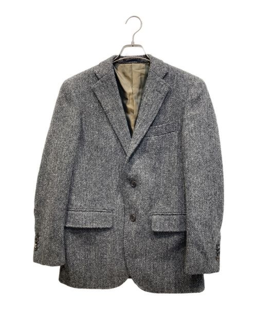 Harris Tweed（ハリスツイード）Harris Tweed (ハリスツイード) ヘリンボーンジャケット グレー サイズ:Y5の古着・服飾アイテム