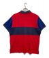 POLO RALPH LAUREN (ポロ・ラルフローレン) ポロシャツ レッド×ネイビー サイズ:LL：2980円