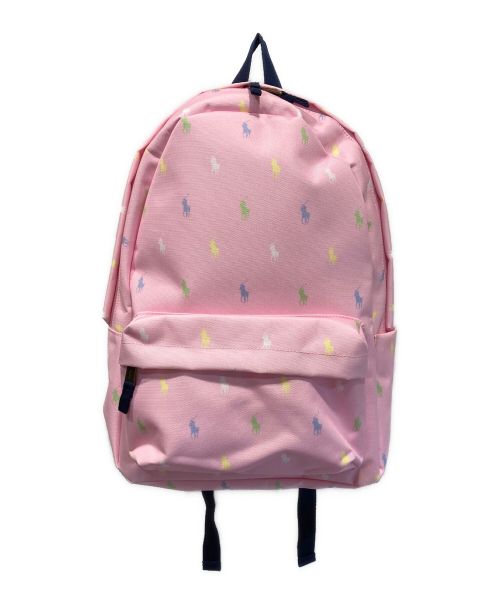 POLO RALPH LAUREN（ポロ・ラルフローレン）POLO RALPH LAUREN (ポロ・ラルフローレン) Pony Backpack ピンク 未使用品の古着・服飾アイテム