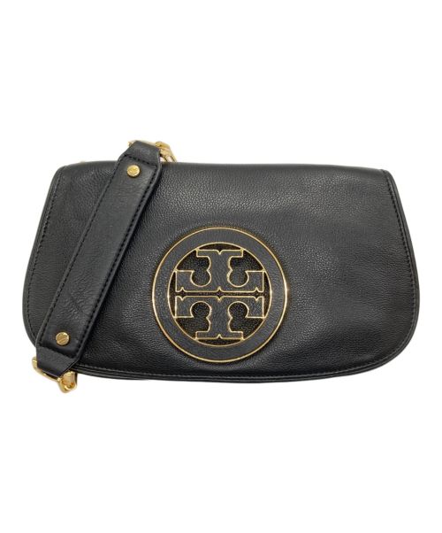 TORY BURCH（トリーバーチ）TORY BURCH (トリーバーチ) チェーンショルダーバッグ ブラックの古着・服飾アイテム