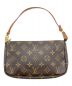 LOUIS VUITTON (ルイ ヴィトン) ポーチ ブラウン：70000円