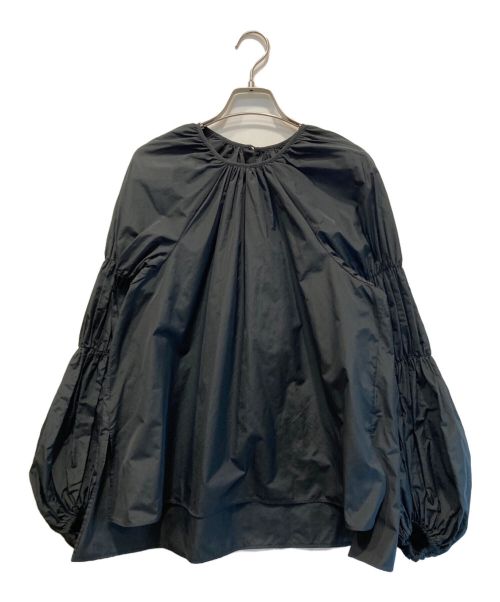 SETENS（セテンス）SETENS (セテンス) Raglan Tripleapuff Sleeve Blouse ブラック サイズ:2の古着・服飾アイテム