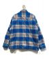 Supreme (シュプリーム) Lined Flannel Snap Shirt ブルー×アイボリー サイズ:L：17000円