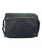 PORTERポーター）の古着「SHOULDER BAG(L)」｜ブラック