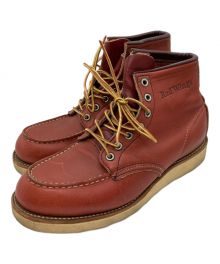 RED WING（レッドウィング）の古着「モカシン トゥ ブーツ」｜ブラウン