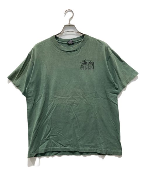 OLD STUSSY（オールドステューシー）OLD STUSSY (オールドステューシー) RASTA Irie Gant' T Break  Tシャツ グリーン サイズ:XLの古着・服飾アイテム