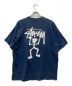 OLD STUSSY (オールドステューシー) シャドーマンTシャツ ネイビー サイズ:XXL：20000円