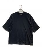 AURALEEオーラリー）の古着「SOFT CORD BIG TEE」｜ブラック