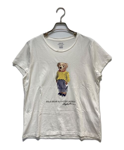 POLO RALPH LAUREN（ポロ・ラルフローレン）POLO RALPH LAUREN (ポロ・ラルフローレン) Tシャツ ホワイト サイズ:Lの古着・服飾アイテム