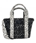 JIMMY CHOO×eric hazeジミーチュウ×エリックヘイズ）の古着「SHOPPER TOTE/S」｜ブラック×ホワイト