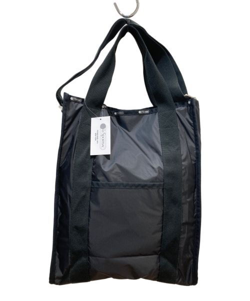 LeSportsac（レスポートサック）LeSportsac (レスポートサック) CONVERTIBLE SQ TOTE2 ブラック 未使用品の古着・服飾アイテム