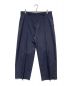 YOKOSAKAMOTO（ヨウコサカモト）の古着「SUIT BAGGY TROUSERS」｜ネイビー