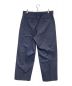 YOKOSAKAMOTO (ヨウコサカモト) SUIT BAGGY TROUSERS ネイビー サイズ:L：19000円