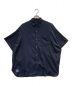 FreshService（フレッシュサービス）の古着「COOLFIBER OPEN COLLAR S/S SHIRT」｜ネイビー