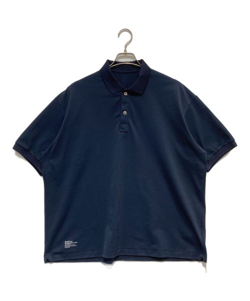 FreshService（フレッシュサービス）FreshService (フレッシュサービス) DRY PIQUE JERSEY S/S POLO ネイビー サイズ:Mの古着・服飾アイテム