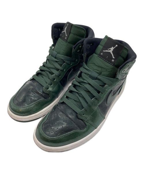 NIKE（ナイキ）NIKE (ナイキ) AIR JORDAN1 Retro High グリーン×ブラック サイズ:25の古着・服飾アイテム