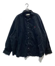 WIND AND SEA（ウィンド アンド シー）の古着「BALLOON CORDUROY SHIRT」｜ブラック