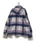 EPTM (エピトミ) SIDE SLIT FLANNEL SHIRT バイオレット サイズ:XL：12000円