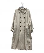 willfullyウィルフリー）の古着「bulgy sleeve belted trench coat」｜ベージュ