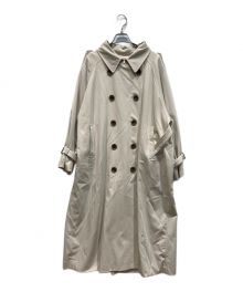 willfully（ウィルフリー）の古着「bulgy sleeve belted trench coat」｜ベージュ