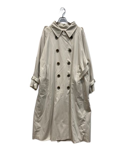 willfully（ウィルフリー）willfully (ウィルフリー) bulgy sleeve belted trench coat ベージュ サイズ:Fの古着・服飾アイテム