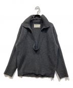 TODAYFULトゥデイフル）の古着「LIFE's Soft Skipper Knit」｜グレー