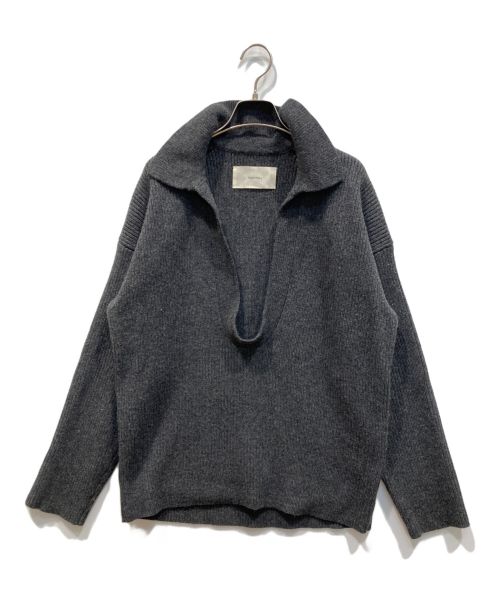 TODAYFUL（トゥデイフル）TODAYFUL (トゥデイフル) LIFE's Soft Skipper Knit グレー サイズ:Fの古着・服飾アイテム