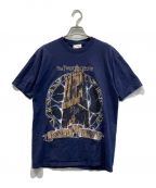 Walt Disney Worldウォルトディズニーワールド）の古着「TOWER OF TERROR プリント Tシャツ」｜ネイビー