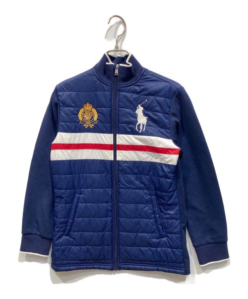 POLO RALPH LAUREN（ポロ・ラルフローレン）POLO RALPH LAUREN (ポロ・ラルフローレン) 中綿ジャケット ネイビー サイズ:Mの古着・服飾アイテム