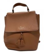 Kate Spadeケイトスペード）の古着「medium backpack hayes」｜ブラウン