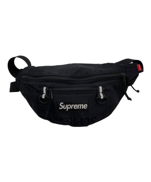 SUPREME（シュプリーム）Supreme (シュプリーム) Waist Bag ブラックの古着・服飾アイテム