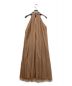 Her lip to (ハーリップトゥ) herlipto Pleated Tulle Midi Dress ベージュ サイズ:F 未使用品：12000円