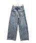 YLEVE (イレーヴ) 13.5oz DENIM HIGH WAIST WIDE FADE インディゴ サイズ:S：16000円