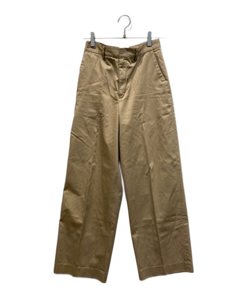 STEVEN ALAN（スティーブンアラン）STEVEN ALAN (スティーブンアラン) COMPACT WEAPON WIDE TROUSERS 2/チノ ベージュ サイズ:Sの古着・服飾アイテム