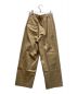 STEVEN ALAN (スティーブンアラン) COMPACT WEAPON WIDE TROUSERS 2/チノ ベージュ サイズ:S：3980円